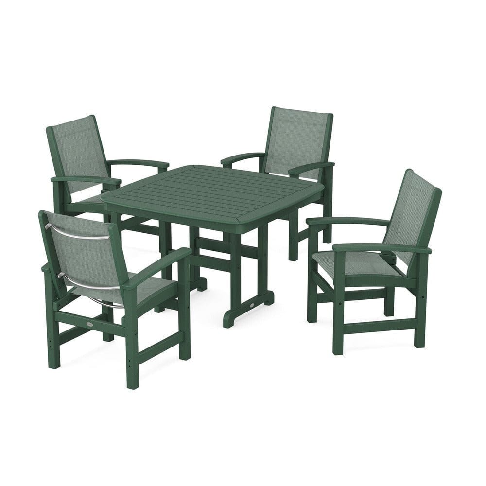 POLYWOOD® - Coastal 5-Piece Dining Set - PWS914