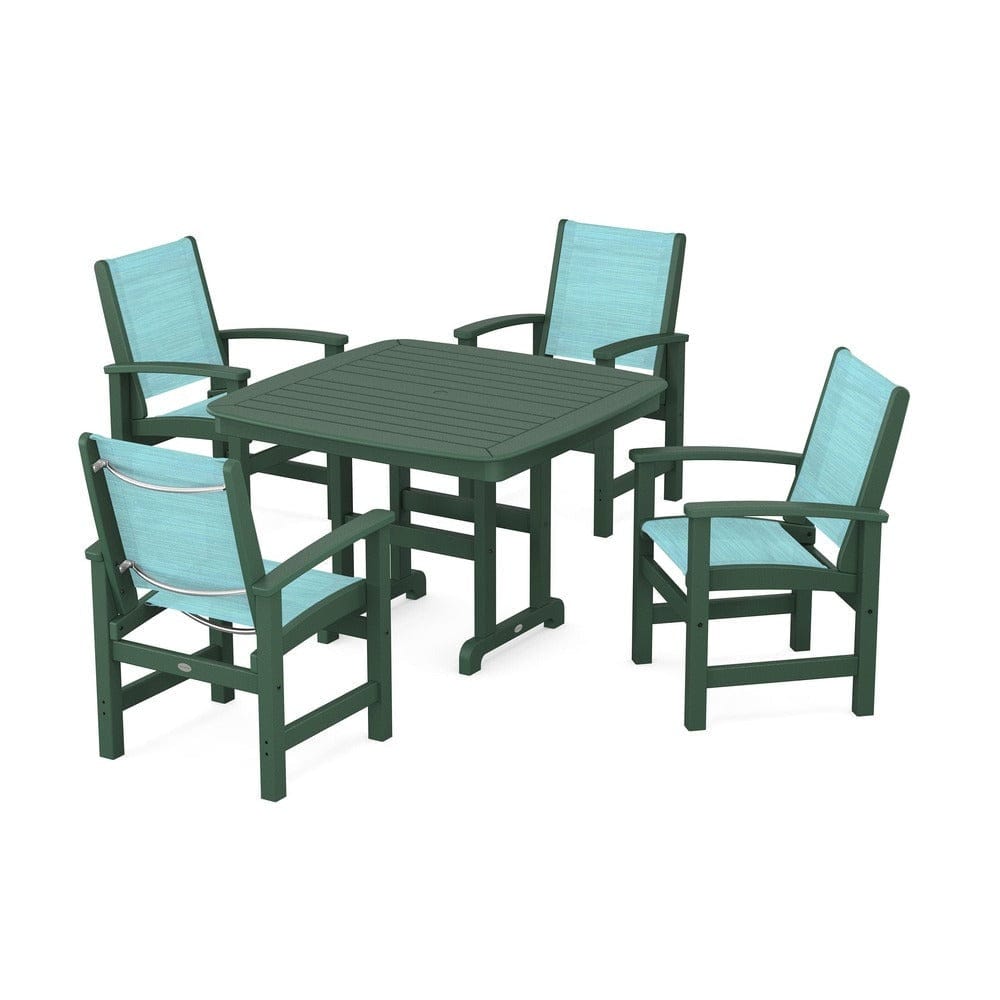 POLYWOOD® - Coastal 5-Piece Dining Set - PWS914 Outdoor Furniture POLYWOOD®