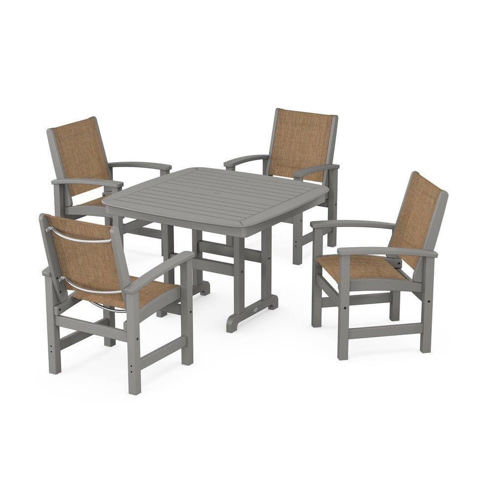 POLYWOOD® - Coastal 5-Piece Dining Set - PWS914 Outdoor Furniture POLYWOOD®