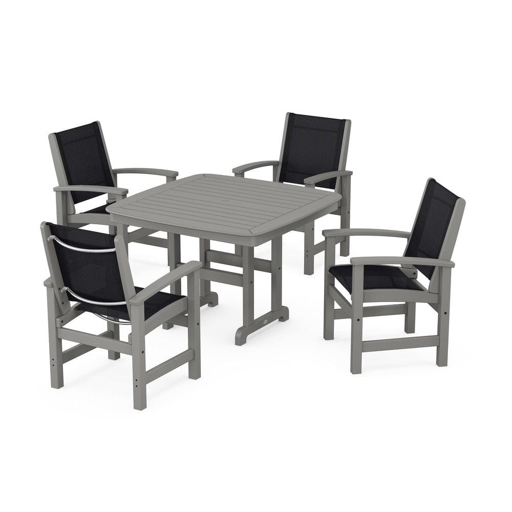 POLYWOOD® - Coastal 5-Piece Dining Set - PWS914
