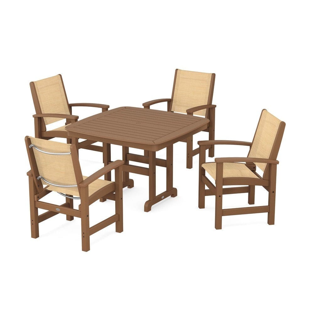 POLYWOOD® - Coastal 5-Piece Dining Set - PWS914
