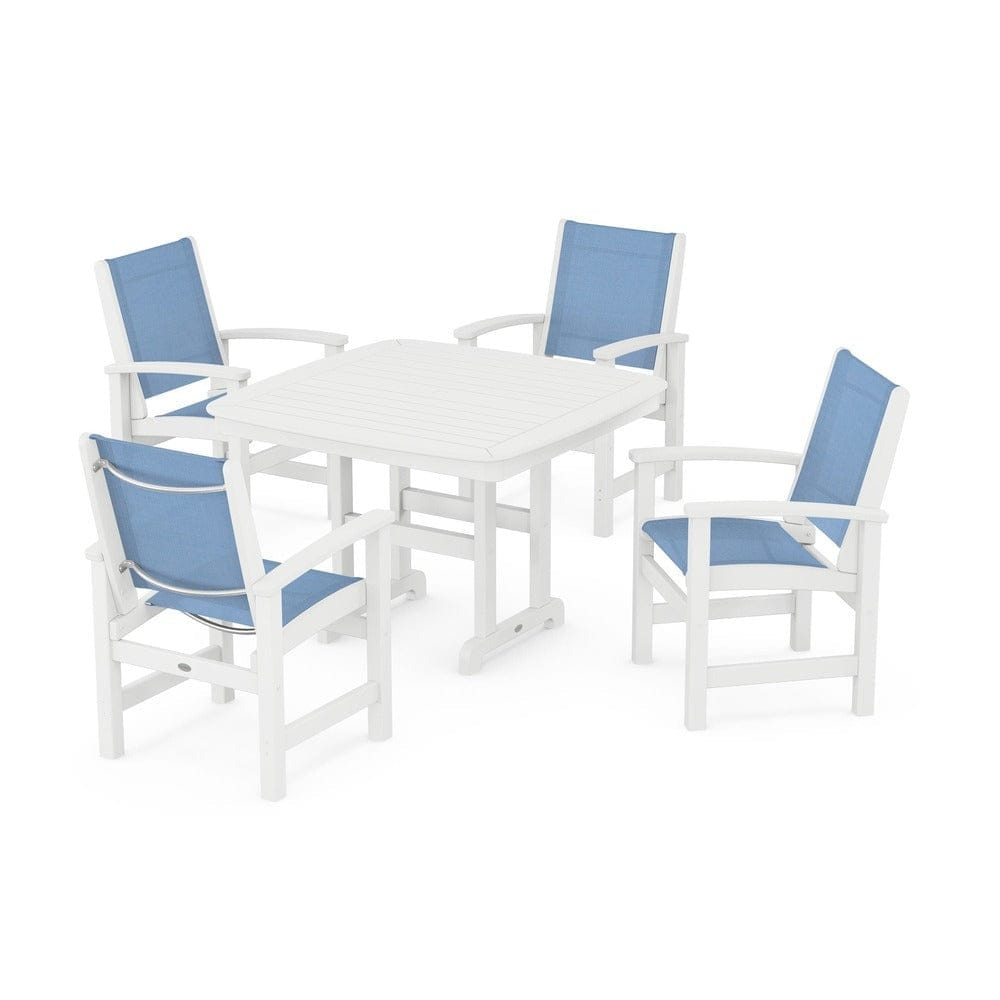POLYWOOD® - Coastal 5-Piece Dining Set - PWS914