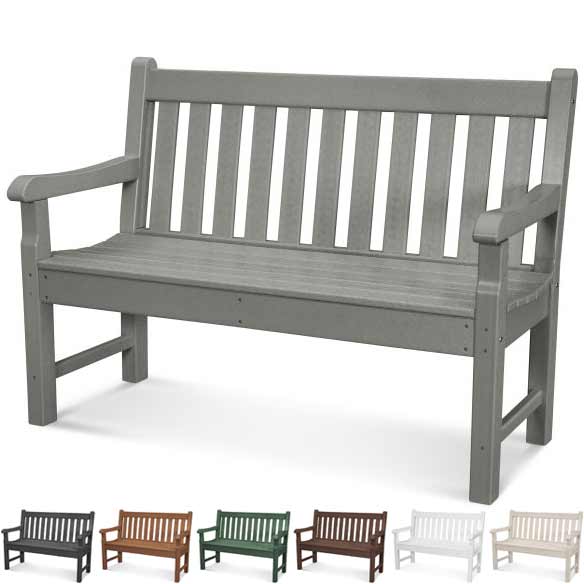 POLYWOOD® Rockford 48" Bench - RKB48 Benches POLYWOOD®