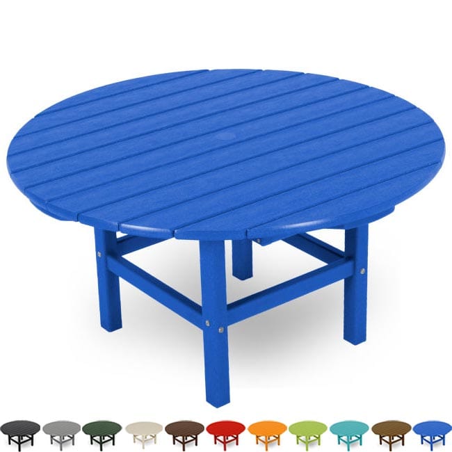 POLYWOOD® Round 37" Conversation Table - RCT38 Table POLYWOOD®