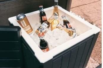 Spatender - Hot Tub Towel and Robe Warmer & Cooler Deck Box Hot Tub Accessories Outdoor Innovations