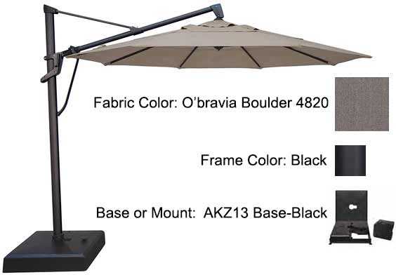 Treasure Garden Cantilever Umbrella - 11’ AKZ PLUS