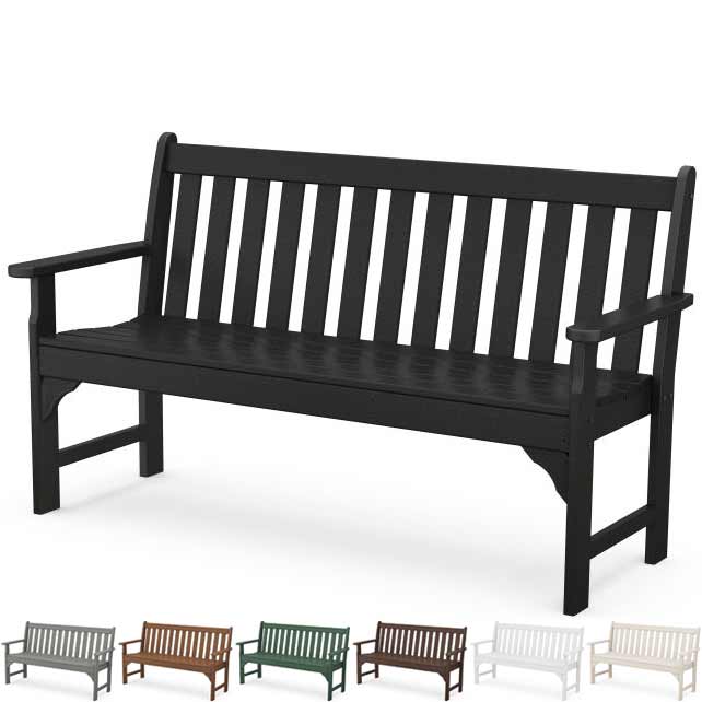 POLYWOOD® Vineyard 60" Bench - GNB60 Benches POLYWOOD®
