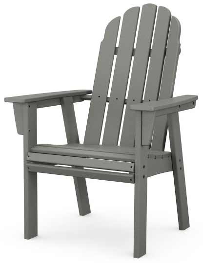 POLYWOOD® Vineyard Curveback Adirondack Dining Chair - ADD600 Chair POLYWOOD®