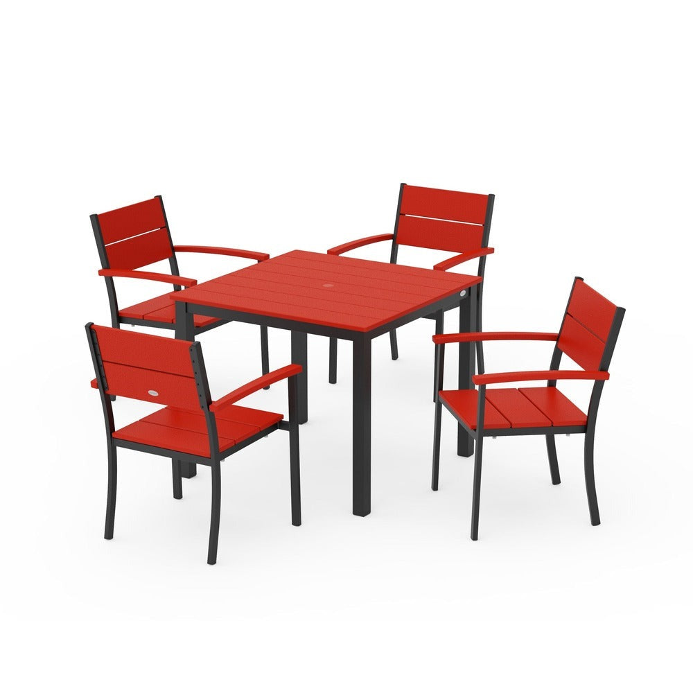 POLYWOOD® - Main Street 5-Piece Dining Set - PWS2862