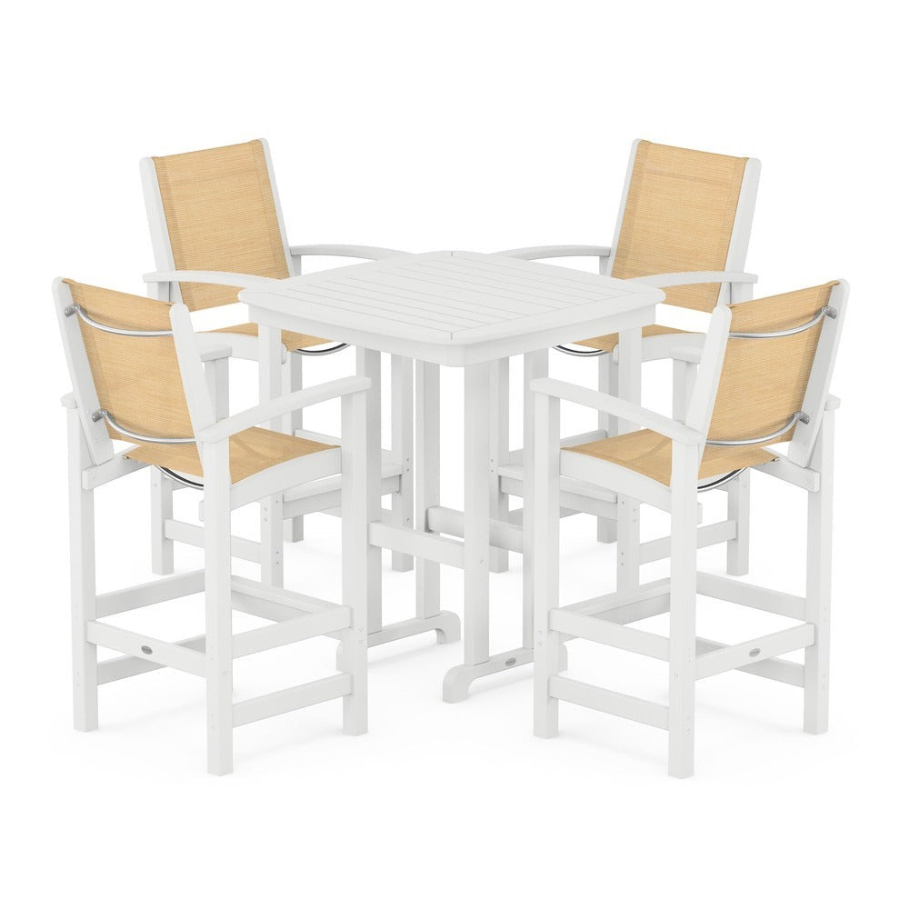 POLYWOOD® - Coastal 5-Piece Bar Set - PWS210