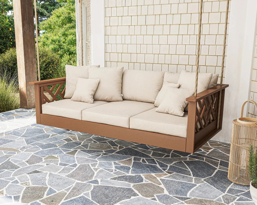 POLYWOOD® Chippendale Daybed Swing - CDSB3775