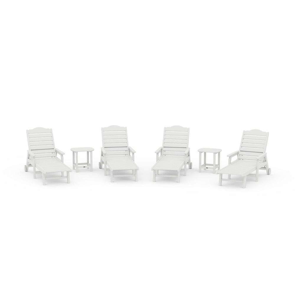 POLYWOOD® - 6-Piece Savannah Chaise Lounge Set - PWS2816 Outdoor Furniture POLYWOOD®