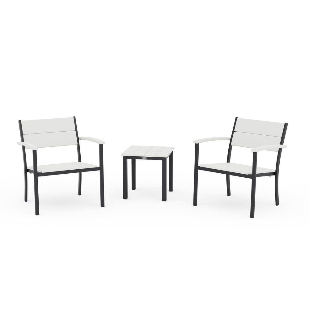 POLYWOOD® - Main Street 3-Piece Lounge Chair Set - PWS2875 Outdoor Furniture POLYWOOD®