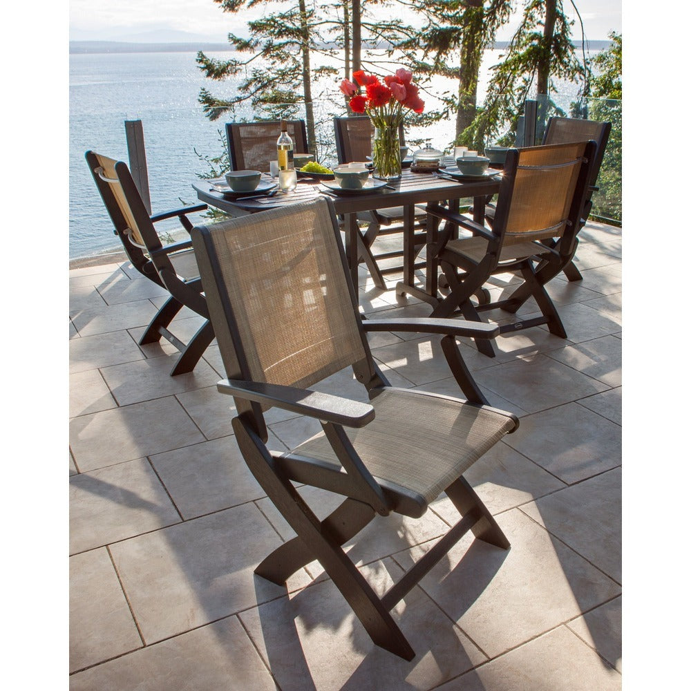 POLYWOOD® - Coastal Folding Chair - 9000 Outdoor Furniture POLYWOOD®