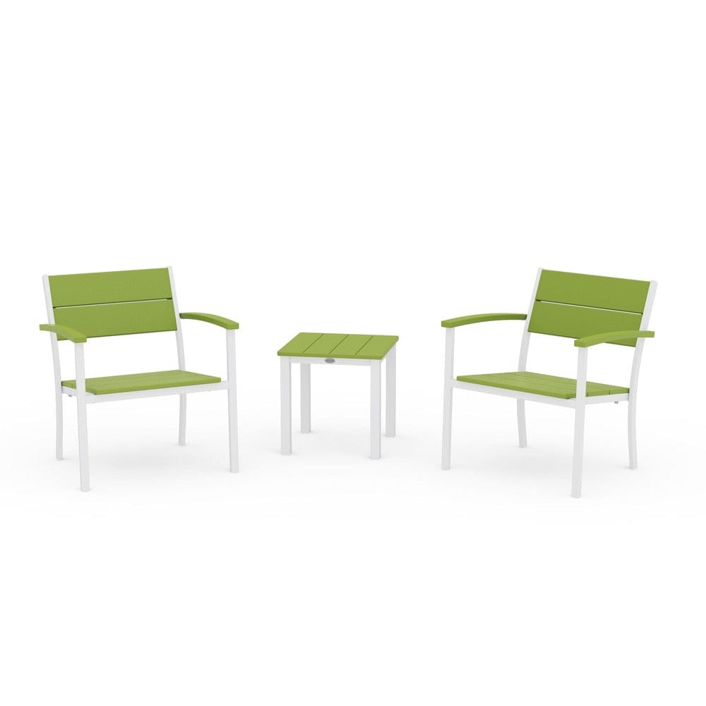 POLYWOOD® - Main Street 3-Piece Lounge Chair Set - PWS2875
