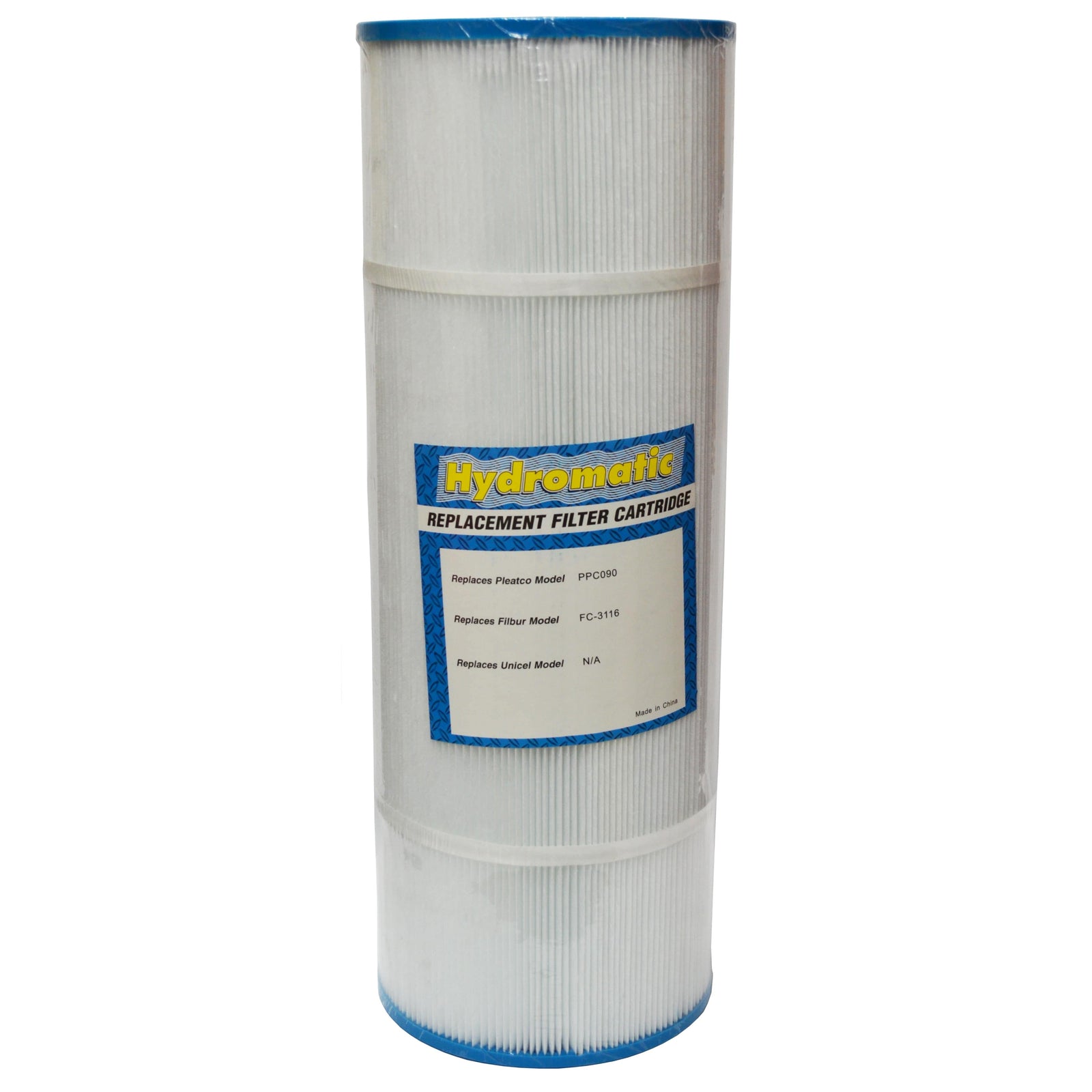 Hydromatic Replacement Filter Cartridge - 90 Sq Ft - 19 1/2" x 7" Pool Filter Hydromatic