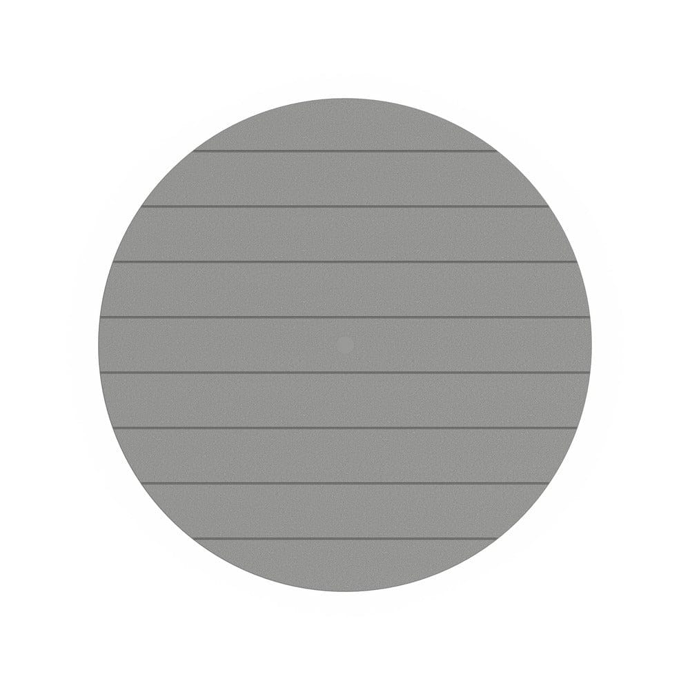 POLYWOOD® - EDGE Side Chair 5-Piece Round Farmhouse Dining Set - PWS1360 Outdoor Furniture POLYWOOD®