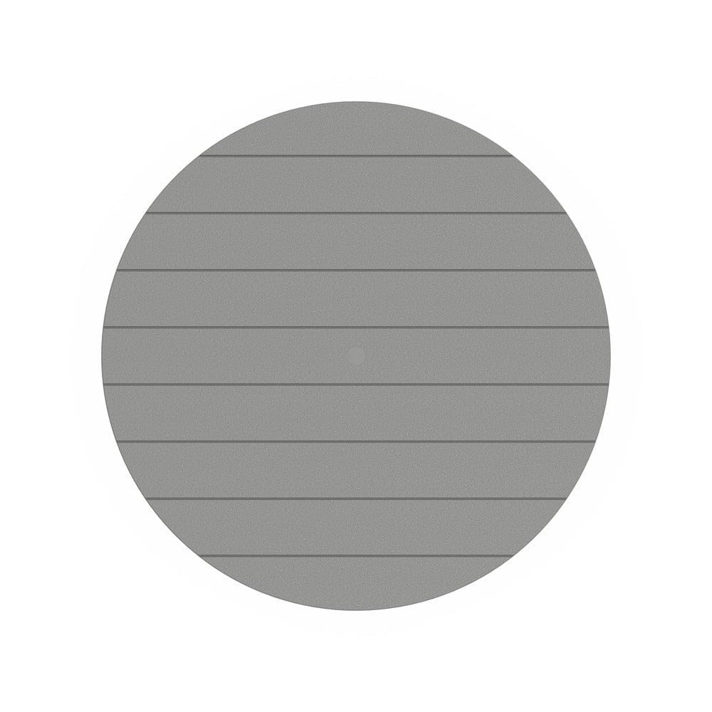 POLYWOOD® - Coastal Folding Side Chair 5-Piece Round Dining Set - PWS1358 Outdoor Furniture POLYWOOD®