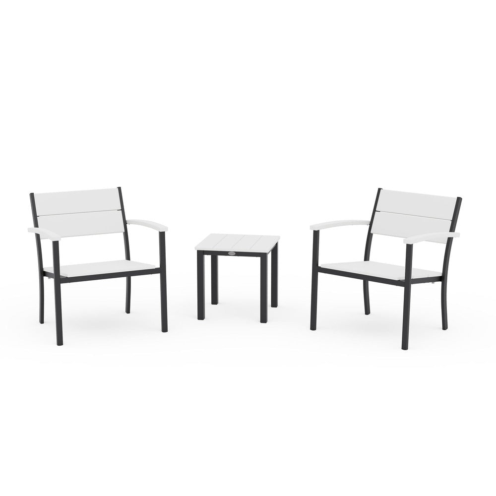 POLYWOOD® - Main Street 3-Piece Lounge Chair Set - PWS2875 Outdoor Furniture POLYWOOD®