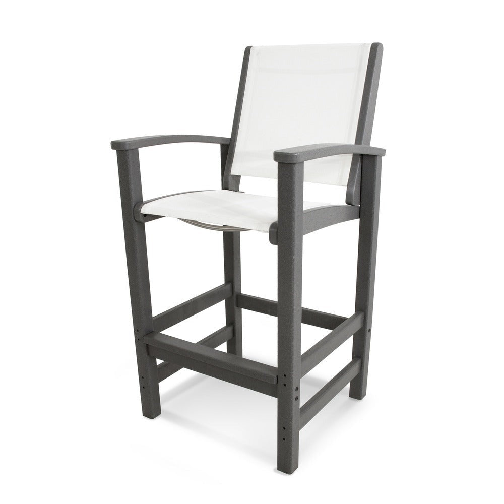 POLYWOOD® - Coastal Bar Chair - 9012 Outdoor Furniture POLYWOOD®
