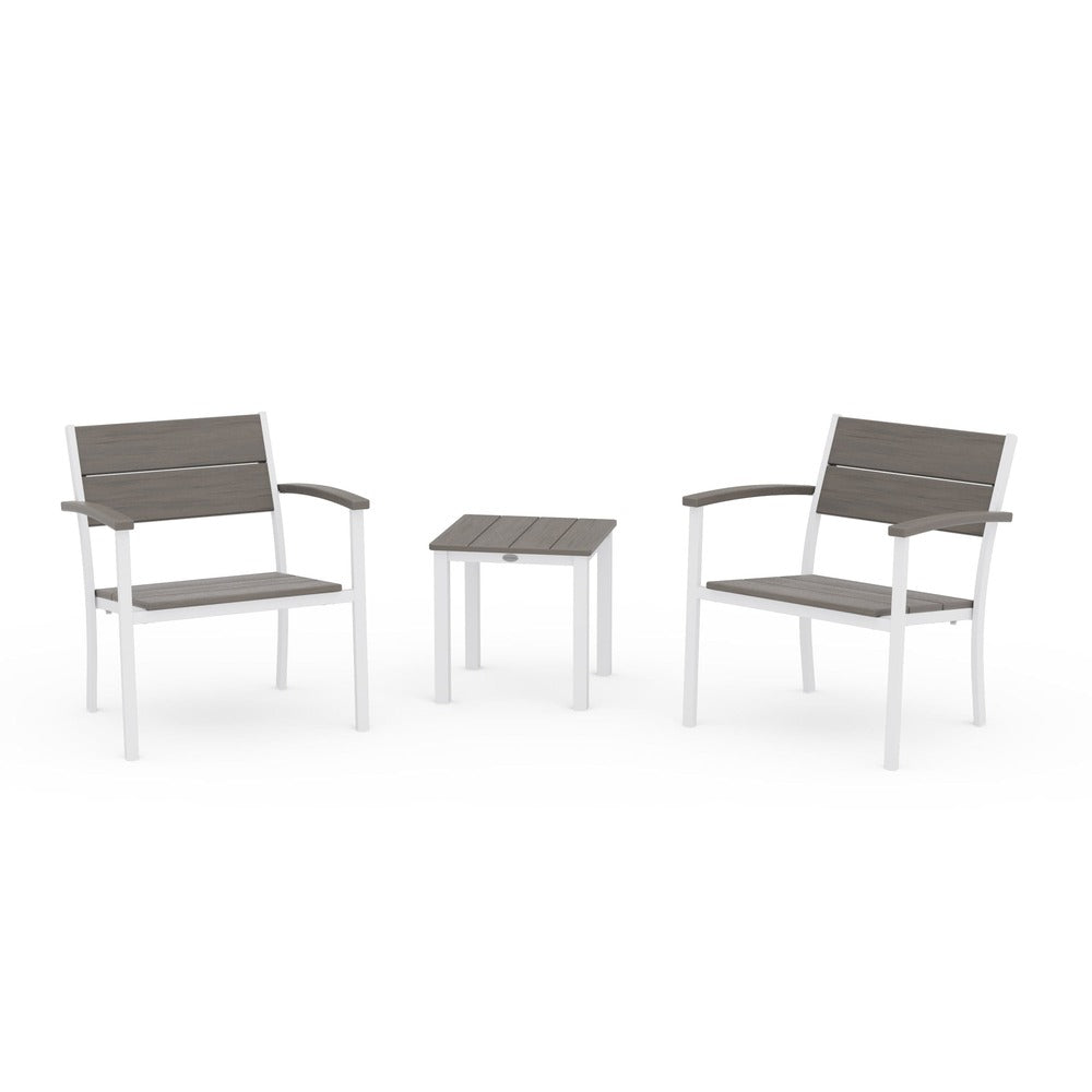 POLYWOOD® - Main Street 3-Piece Lounge Chair Set - PWS2875