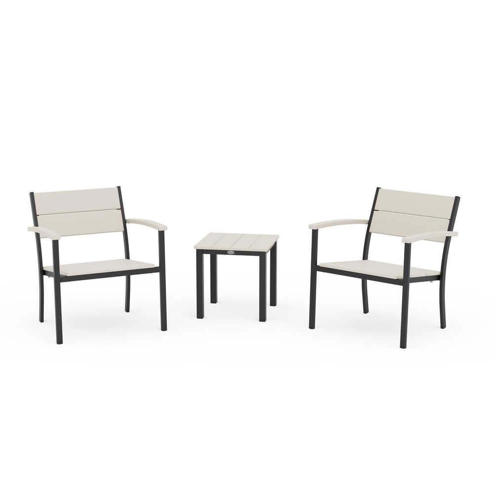 POLYWOOD® - Main Street 3-Piece Lounge Chair Set - PWS2875 Outdoor Furniture POLYWOOD®