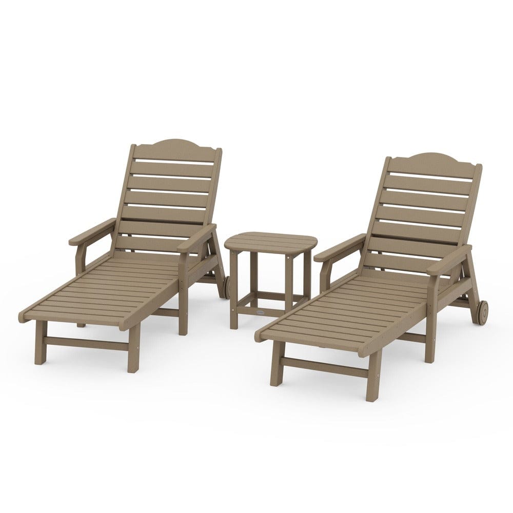 POLYWOOD® - 3-Piece Savannah Chaise Lounge Set - PWS2815 Outdoor Furniture POLYWOOD®