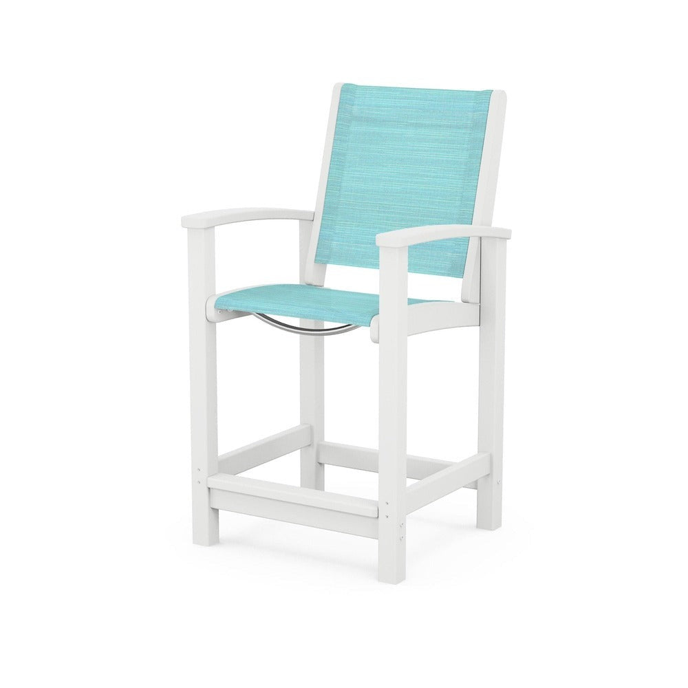 POLYWOOD® - Coastal Counter Chair - 9011