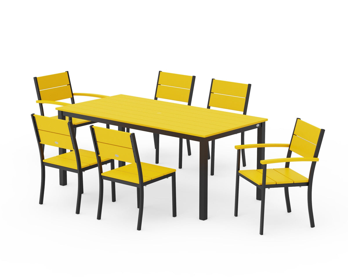 Main Street 7-Piece Dining Set Outdoor Furniture POLYWOOD®