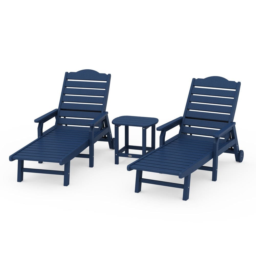 POLYWOOD® - 3-Piece Savannah Chaise Lounge Set - PWS2815 Outdoor Furniture POLYWOOD®