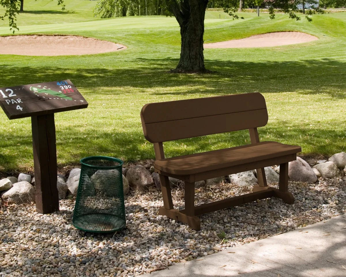 POLYWOOD® Park 48" Bench - PB48 Benches POLYWOOD®