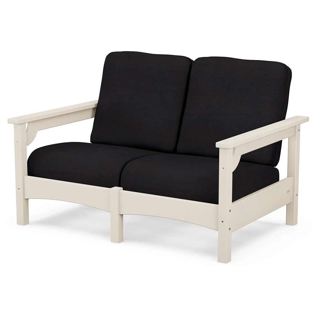 POLYWOOD® Outdoor Furniture POLYWOOD® - Club Loveseat - PWCLC47GY