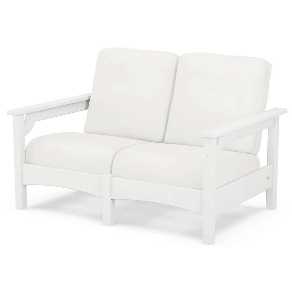 POLYWOOD® Outdoor Furniture POLYWOOD® - Club Loveseat - PWCLC47GY