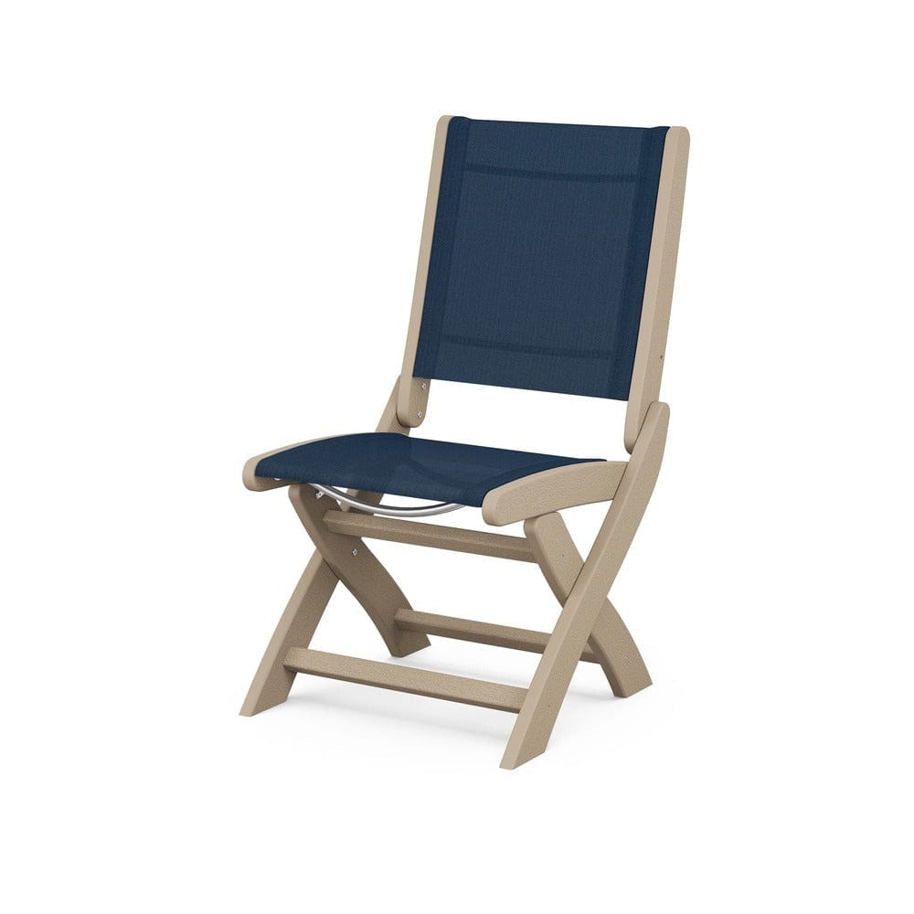 POLYWOOD® Outdoor Furniture POLYWOOD® - Coastal Folding Side Chair - 9004