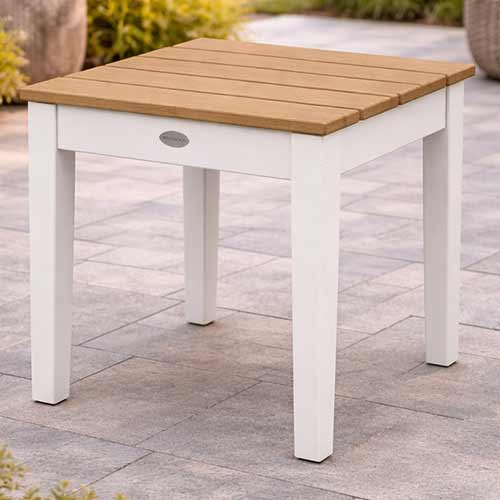 POLYWOOD® End Table POLYWOOD® Newport 18" Side Table - Select Accents - MNT18