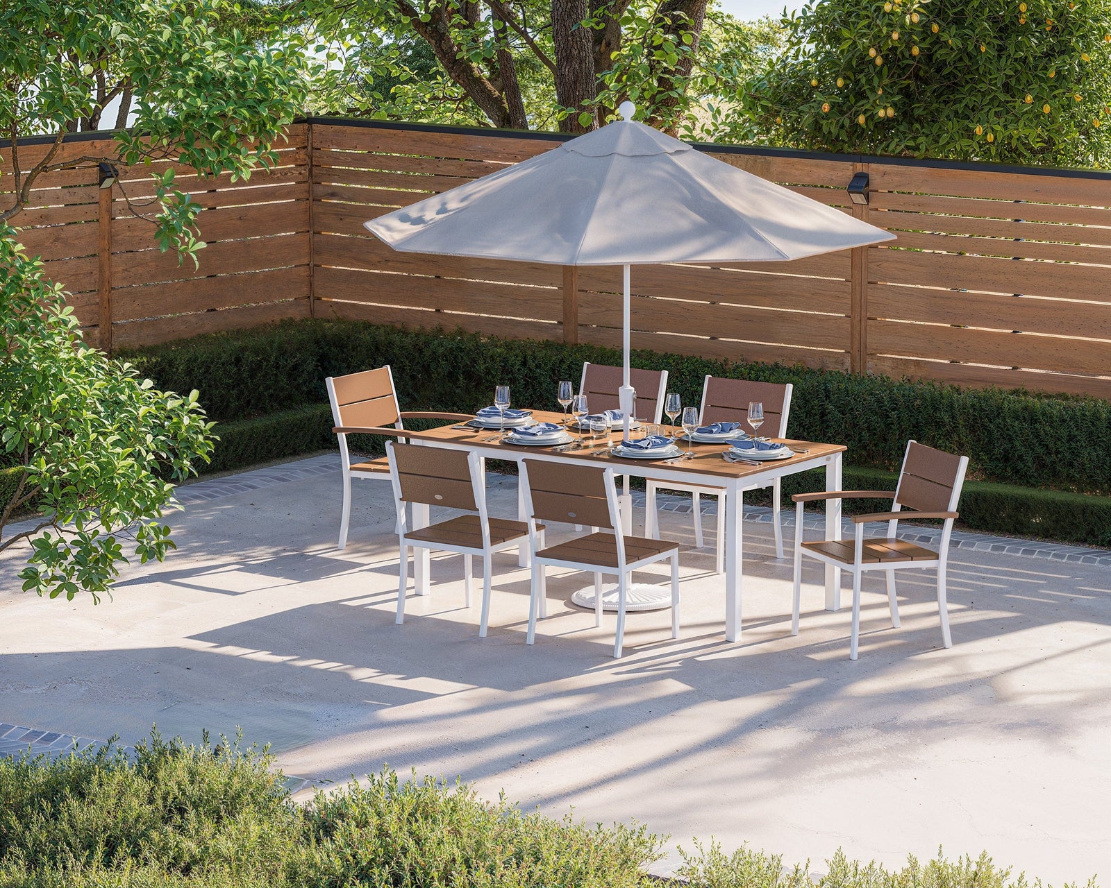 Main Street 7-Piece Dining Set Outdoor Furniture POLYWOOD®