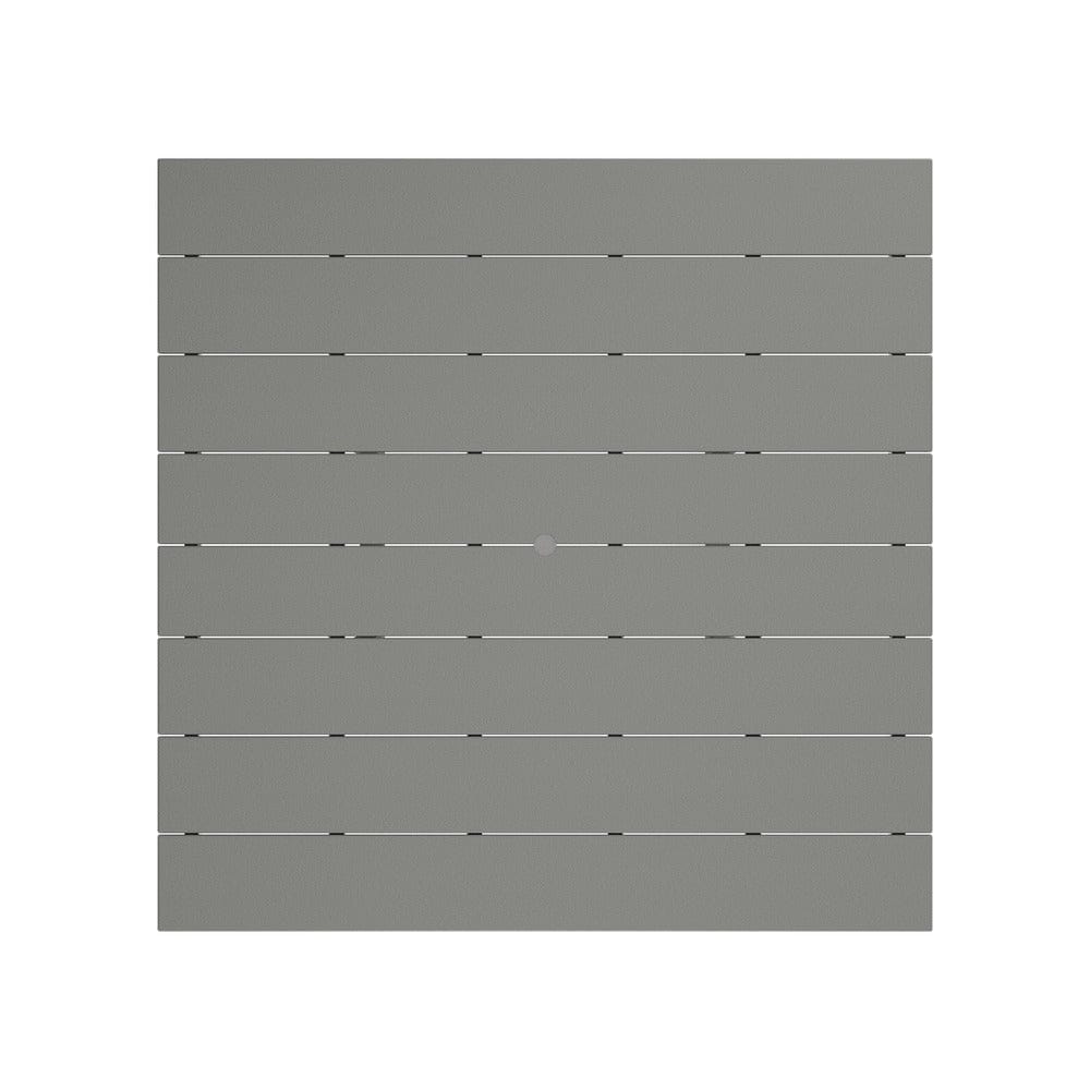 POLYWOOD® - Coastal Folding Side Chair 9-Piece Farmhouse Dining Set - PWS1287 Outdoor Furniture POLYWOOD®