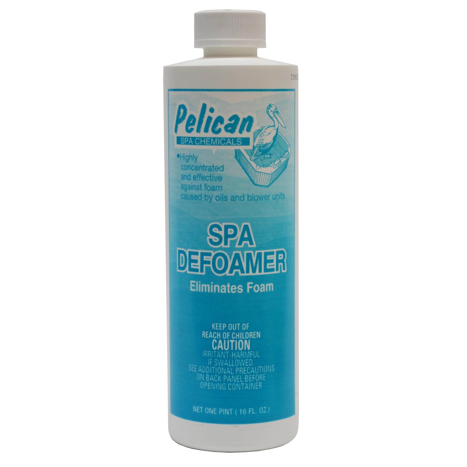 Hot Tub Spa Defoamer - 1 Pint Hot Tub Chemicals Pelican Outdoor Shops