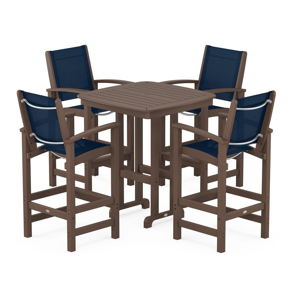 POLYWOOD® - Coastal 5-Piece Bar Set - PWS210