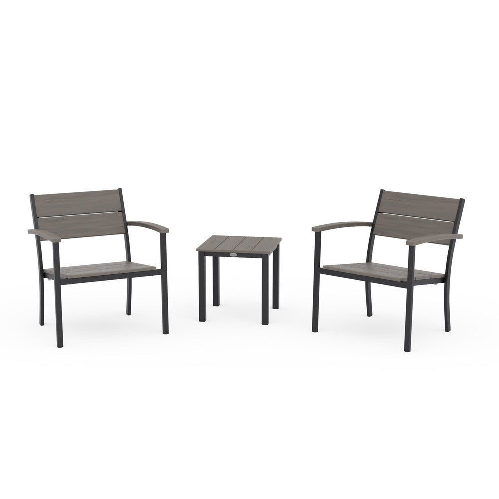 POLYWOOD® - Main Street 3-Piece Lounge Chair Set - PWS2875 Outdoor Furniture POLYWOOD®