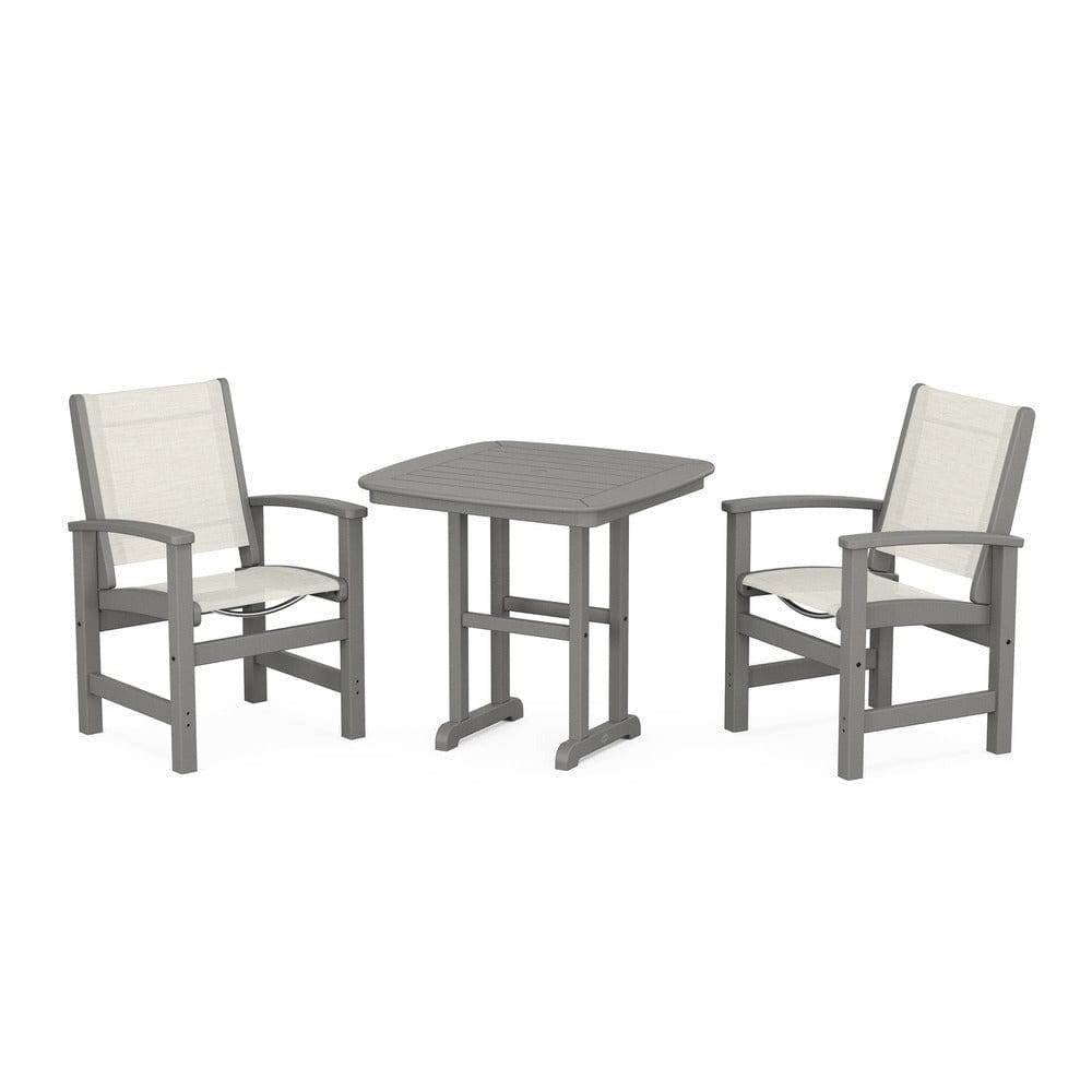 POLYWOOD® - Coastal 3-Piece Dining Set - PWS1205 Outdoor Furniture POLYWOOD®