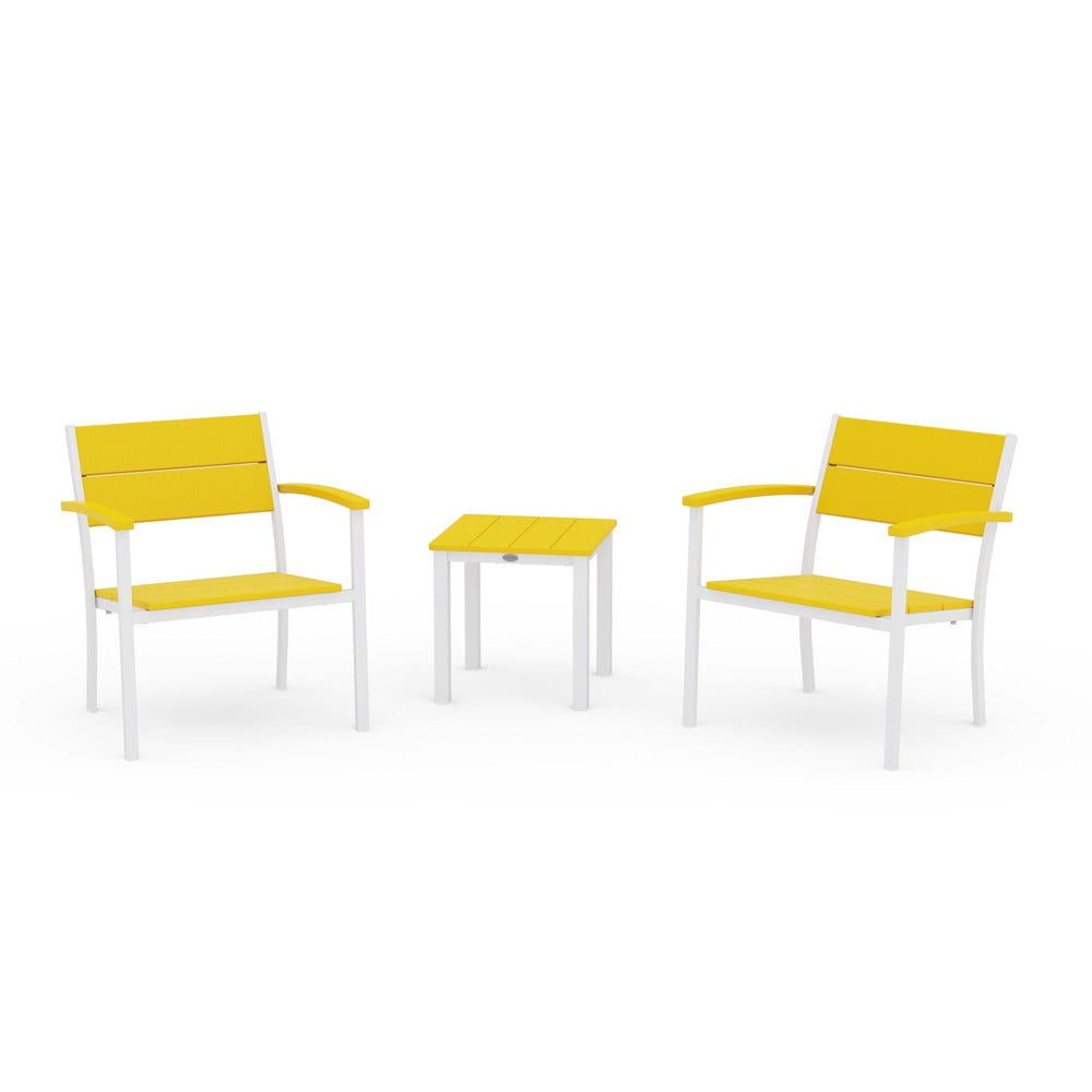 POLYWOOD® - Main Street 3-Piece Lounge Chair Set - PWS2875