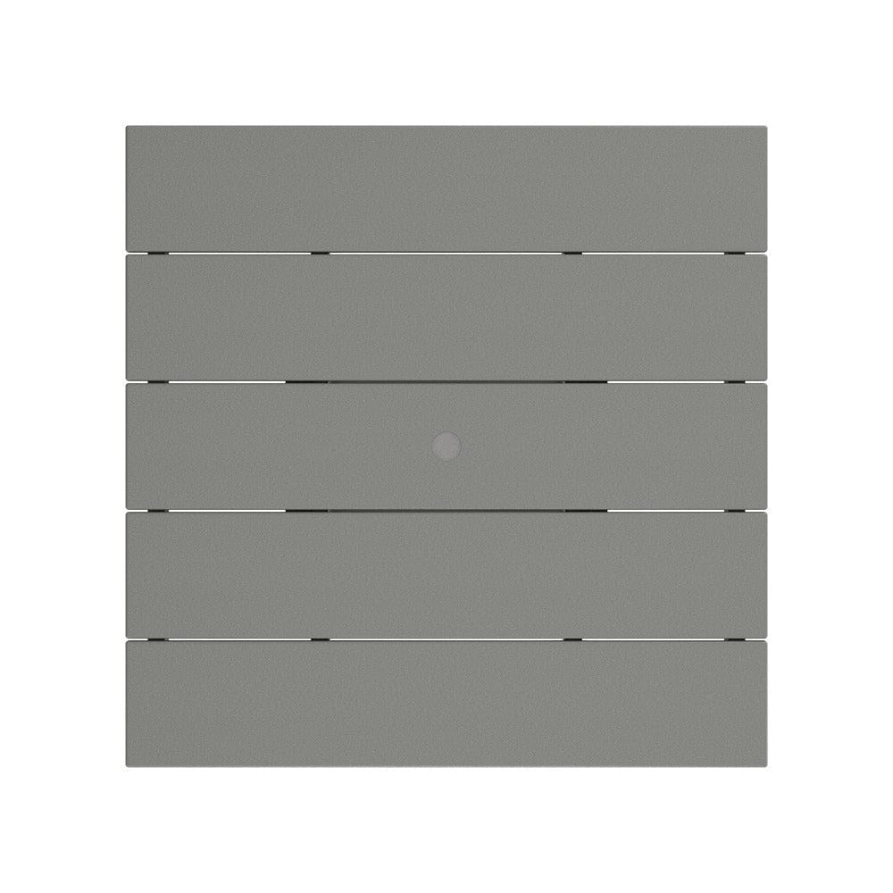 POLYWOOD® - Coastal Folding Side Chair 5-Piece Farmhouse Dining Set With Trestle Legs - PWS946 Outdoor Furniture POLYWOOD®