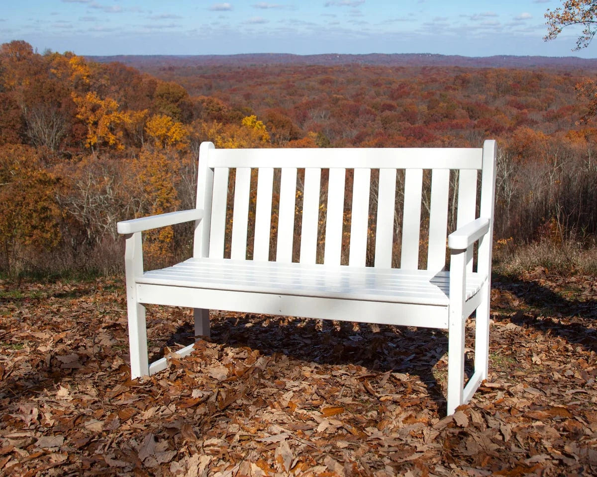 POLYWOOD® Traditional Garden 48" Bench - TGB48 Benches POLYWOOD®