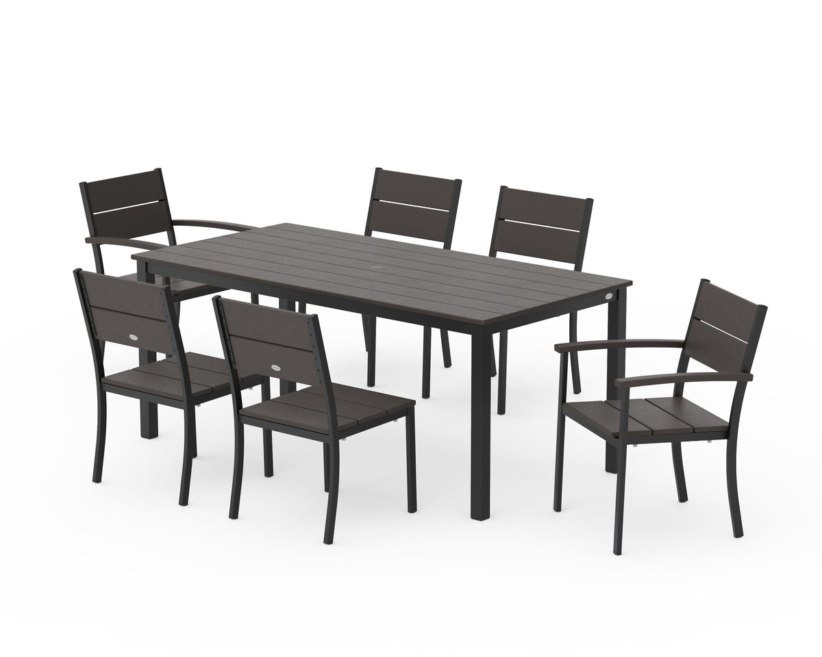 Main Street 7-Piece Dining Set Outdoor Furniture POLYWOOD®