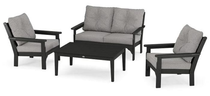POLYWOOD® Vineyard 4-Piece Deep Seating Set - PWS405-2 Deep Seating POLYWOOD®