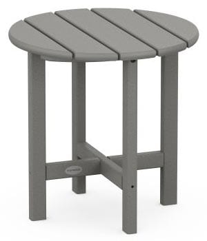 POLYWOOD® Round 18" Side Table - RST18 Table POLYWOOD®