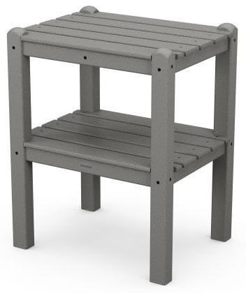 POLYWOOD® Two Shelf Side Table - TWST End Table POLYWOOD®