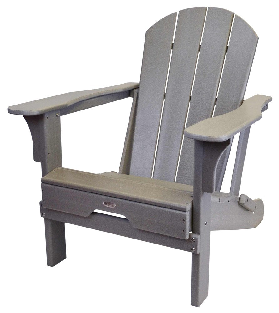 Atlas Patio Furniture - Surf City Resin Adirondack Folding Chair Adirondack Chair Atlas Patio Furniture