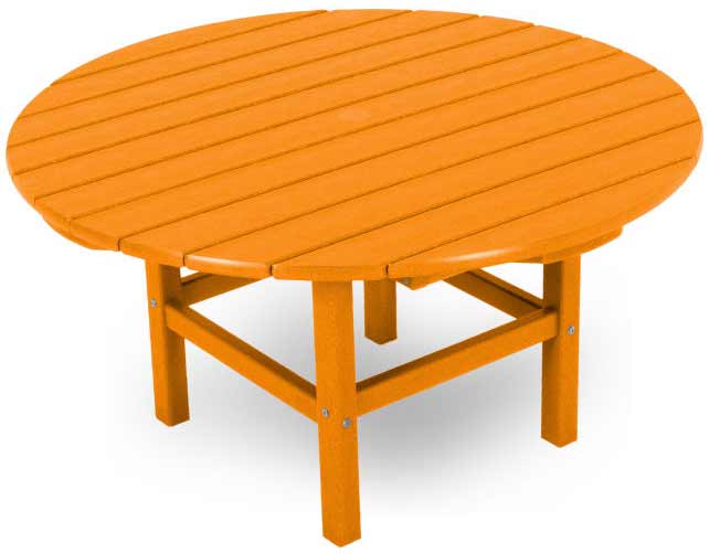 POLYWOOD® Round 37" Conversation Table - RCT38 Table POLYWOOD®